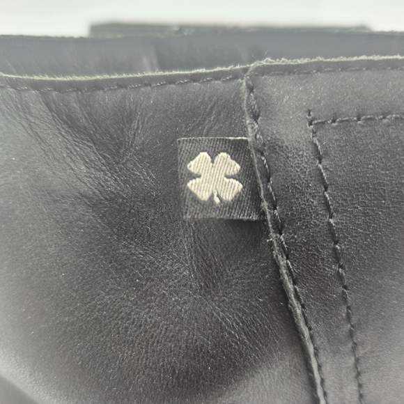 *NWOT* Lucky Brand Olliner Platform Chunky Heeled Black Boots Size 8.5 Women's - Picture 8 of 12